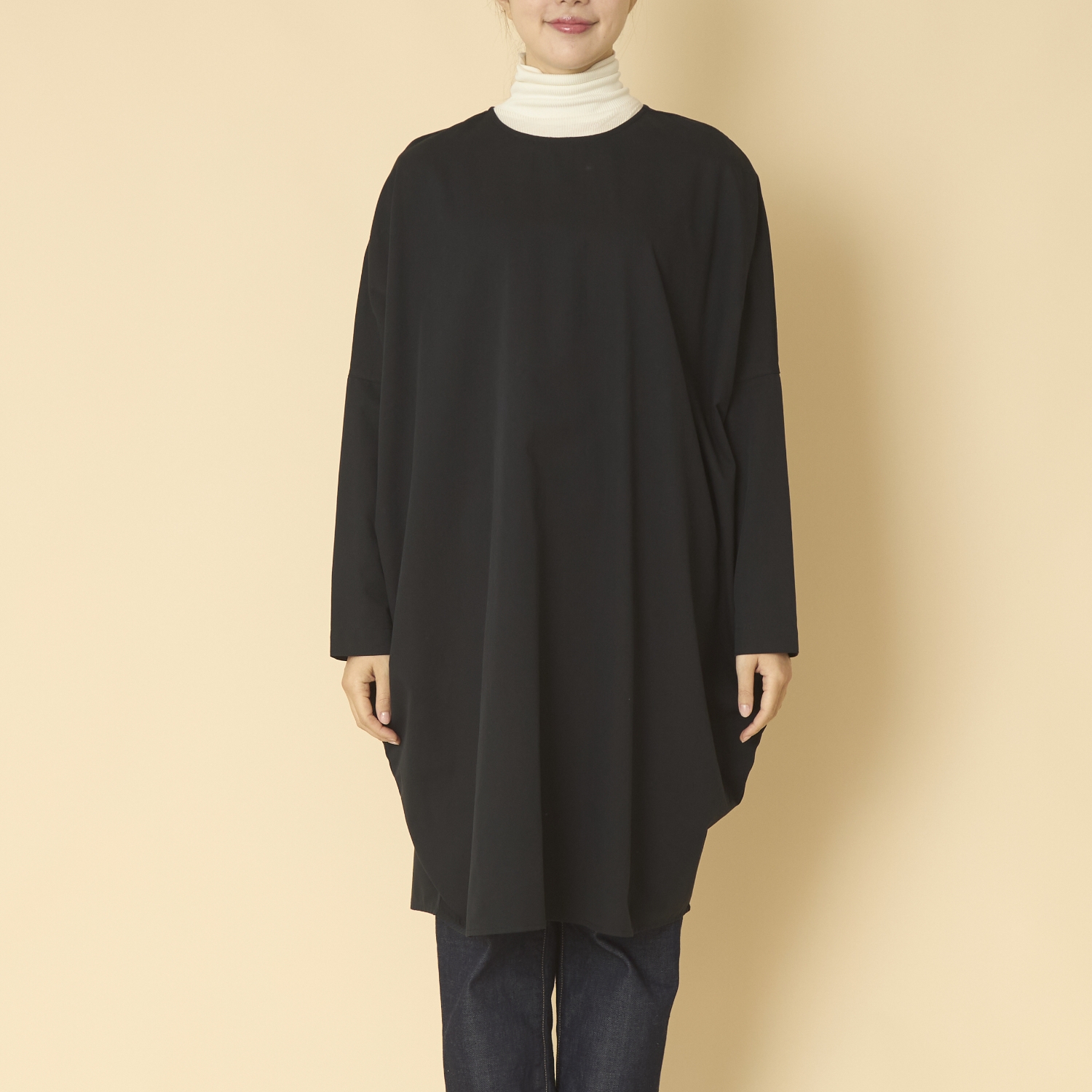 TUTIE./ピーチ起毛コットンセルロースチュニック